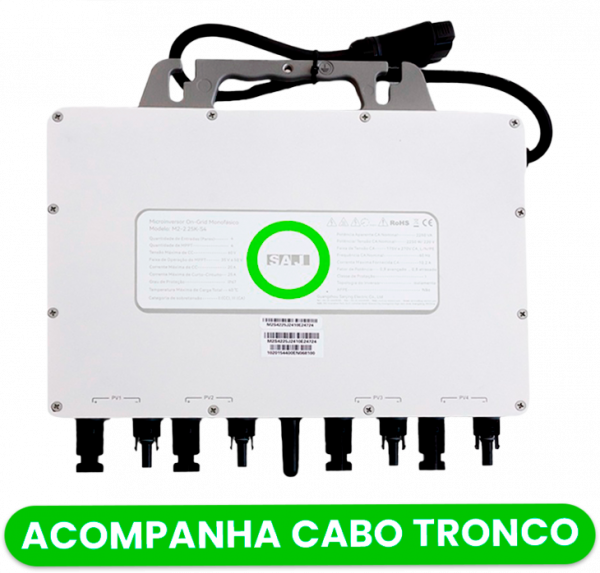 Energia Solar Geração 1.020 Kwh/Mês 12x700w