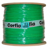 Cabo Flexível Corfio 2,5mm 750V Verde