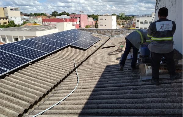 Sistema Comercial 16,53 kwp Zona Central Uberlândia