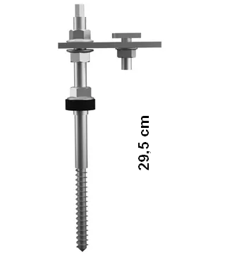 Prisioneiro 295mm (madeira) - Solar Group (Thunder)