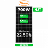 Energia Solar Geração 1.280 Kwh/Mês 16x700w