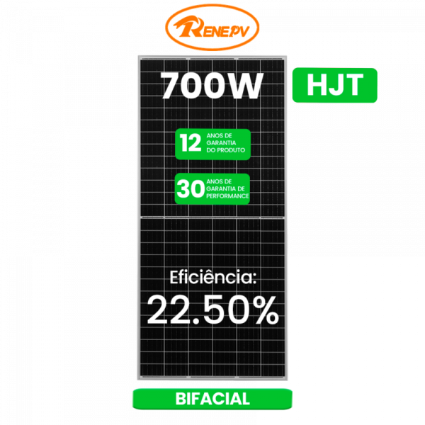Energia Solar Geração 1.920 Kwh/Mês 24x700w