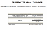 Grampo Final (Thunder) Solar Group