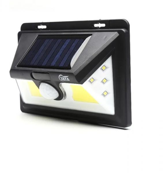 Luminária Solar 52 Leds Com Sensor de Presença Yata