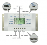 Controlador de Carga 40A Mppt 12 e 24v Sun Yoba