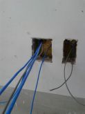 Instalação de cabo Rede