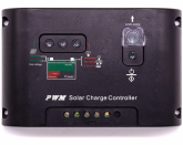 Controlador Carga Painel Solar 20a 12/24v Pwm Lcd Regulador