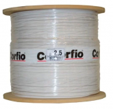 Cabo Flexível Corfio 2,5mm 750V Branco