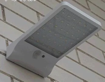 Luminária Solar com Sensor 36 Led 60W Potente 6000K RY BC