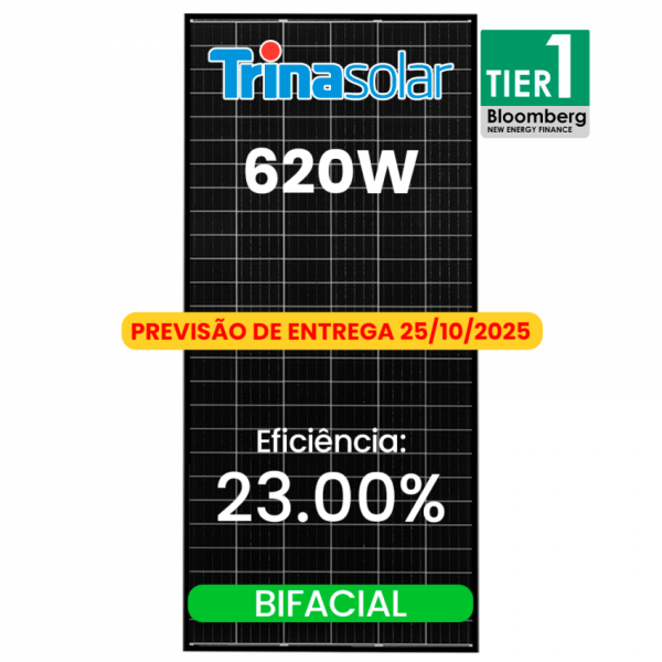 Energia Solar Geração 525 Kwh/Mês 7x620w+02